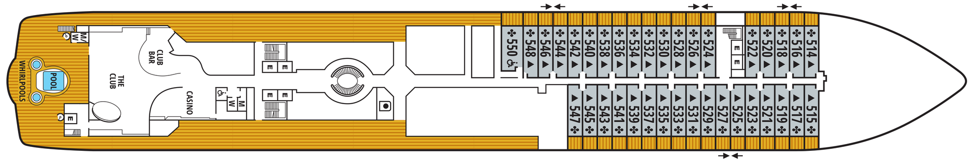 Deck 5 plan